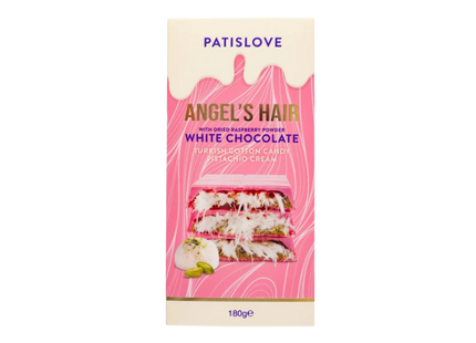 Patislove Dubai Raspberry White Chocolate Angel's Hair 10 x 180g