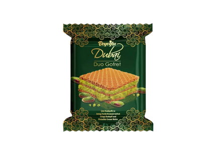 Beyoglu Dubai Duo Wafer Pistachio 24 x 30g