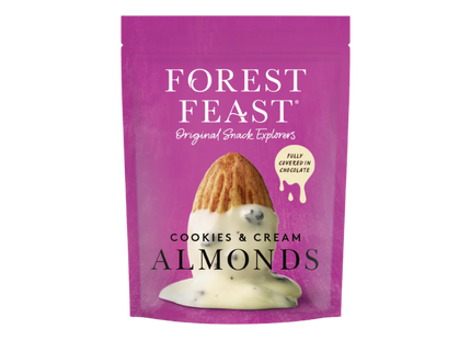 Forest Feast Almond Cookies & Cream 8 x 120g