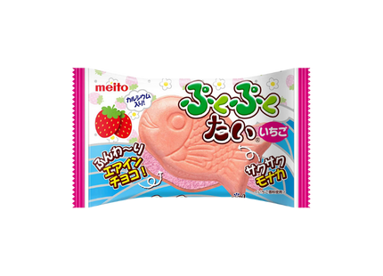 Meito Puku Puku Tai Strawberry 10 x 16.5g