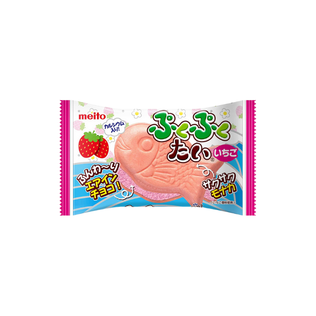 Meito Puku Puku Tai Strawberry 10 x 16.5g
