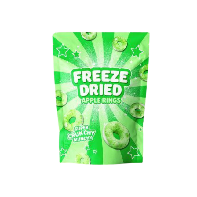 Freeze Dried Mini Apple Rings 12 x 55g