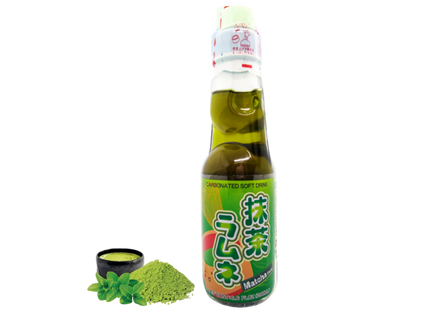 Ramune Hatakosen Soda Matcha 30 x 200ml