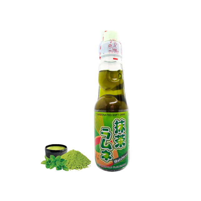 Ramune Hatakosen Soda Matcha 30 x 200ml