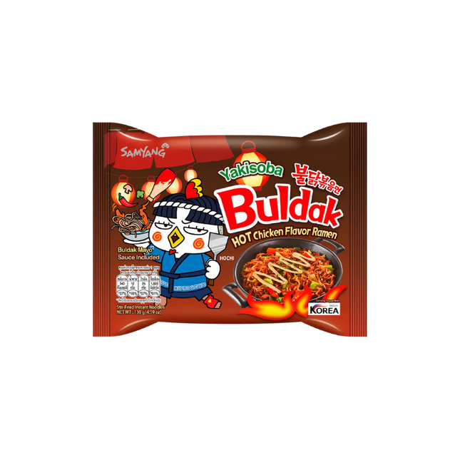 Samyang Ramen Hot Chicken Buldak Yakisoba 40 x 130g
