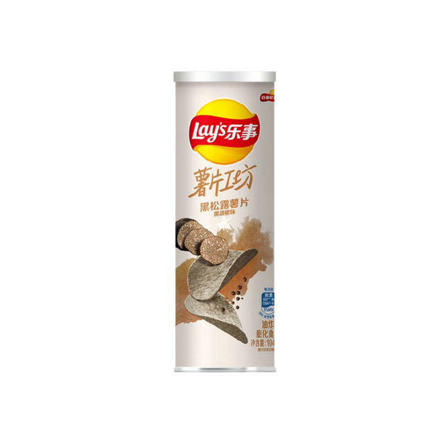 Lay's China Black Truffle and Black Pepper 24 x 104g