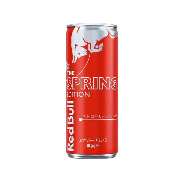 Red Bull Japan Energy Drink The Spring Edition Strawberry 24 x 250ml