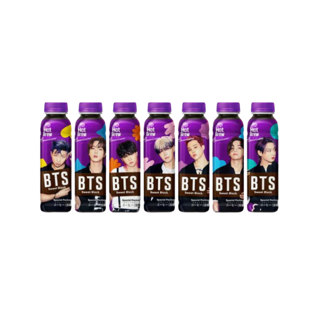 BTS Hot Brew Coffee Sweet Black 20 x 350ml DDM 2025-10