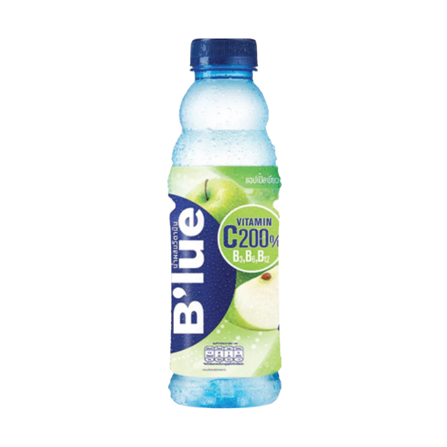 B'lue Vitamin Drinks Green Apple 24 x 500 ml