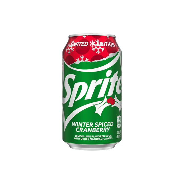 Sprite Winter Spiced Cranberry 12 x 355ml