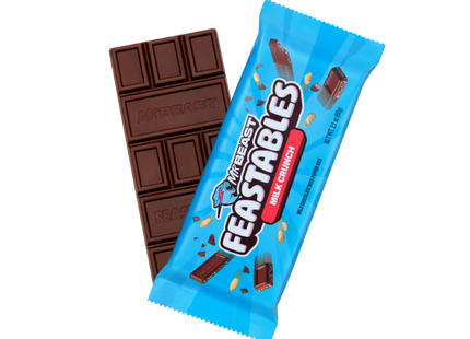 Mr Beast Feastables Chocolate Bar Crunch Small 24 x 35g