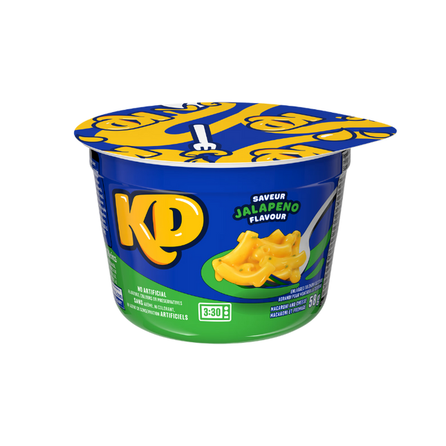 Kraft Macaroni & Cheese Jalapeno Cup 10 x 58g