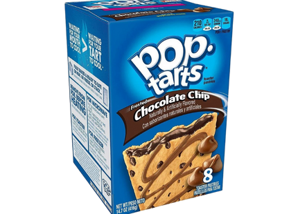 KELLOGG'S POP TARTS FROSTED CHOCOLATE CHIP 12 X 384G