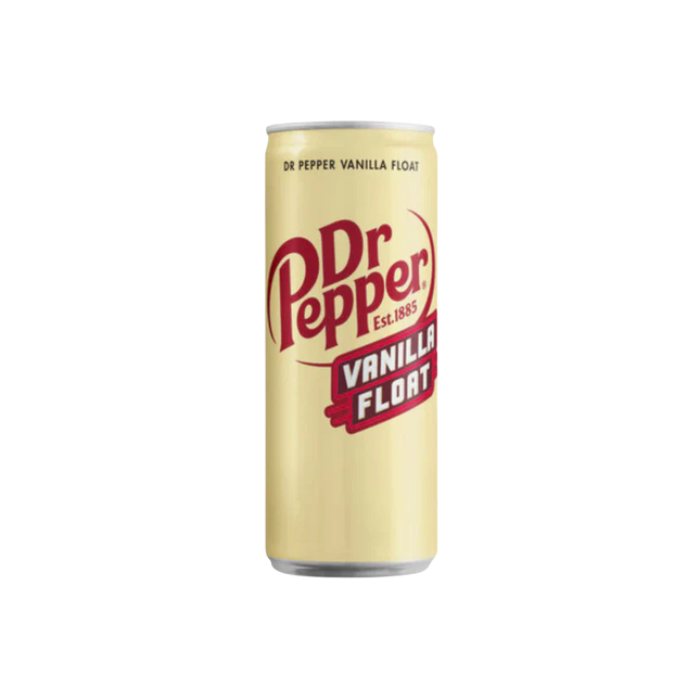 Dr Pepper Vanilla Float 12 x 355ml - AVEC ETIQUETTE