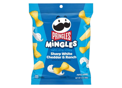 Pringles Mingles Sharp White Cheddar & Ranch 6 x 155g