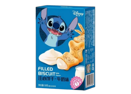 Disney Stitch Filled Biscuit Milk Flavor 24 x 50g