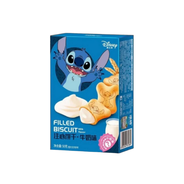 Disney Stitch Filled Biscuit Milk Flavor 24 x 50g