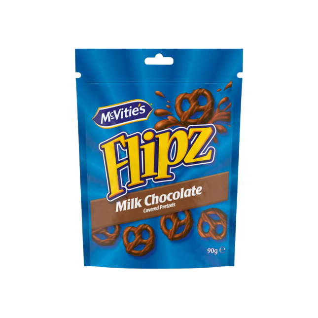 Flipz Milk Chocolate 6 x 90g