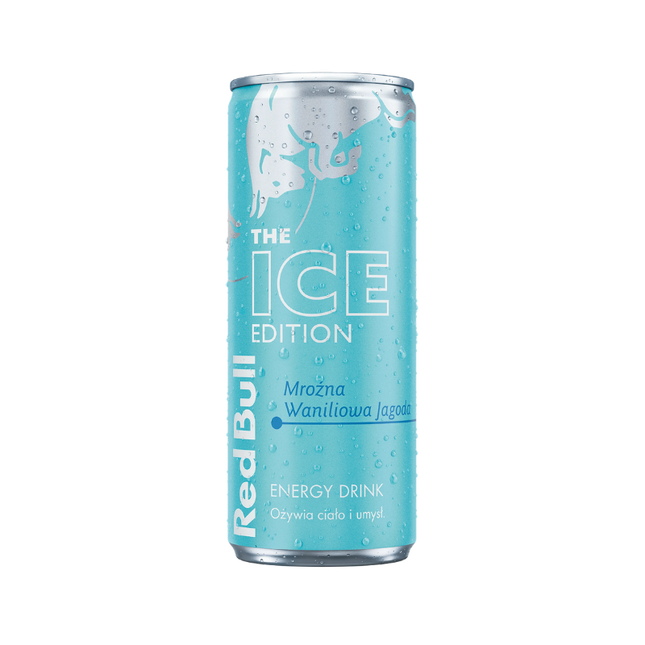 Red Bull Energy Drink Winter Edition Iced Vanilla Berry 12 x 250ml
