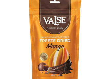Valse Freeze Dried Mango & Milk Chocolate 12 x 80g