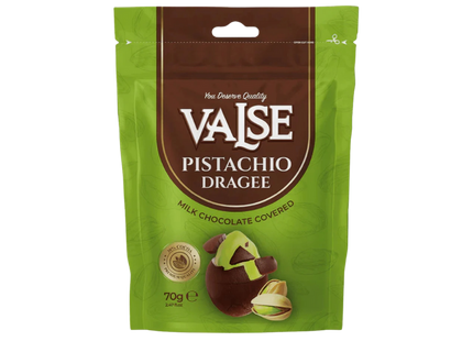 Valse Dragee Pistachio & Milk Chocolate 12 x 70g