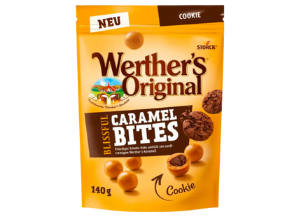 Werther's Original Blissful Caramel Bites Cookie 16 x 140g