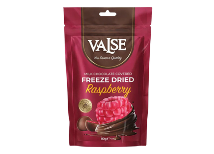 Valse Freeze Dried Raspberry & Milk Chocolate 12 x 80