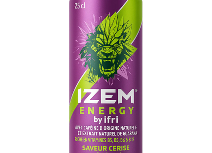IZEM Energy Cerise 250ml x 12