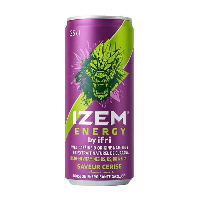 IZEM Energy Cerise 250ml x 12
