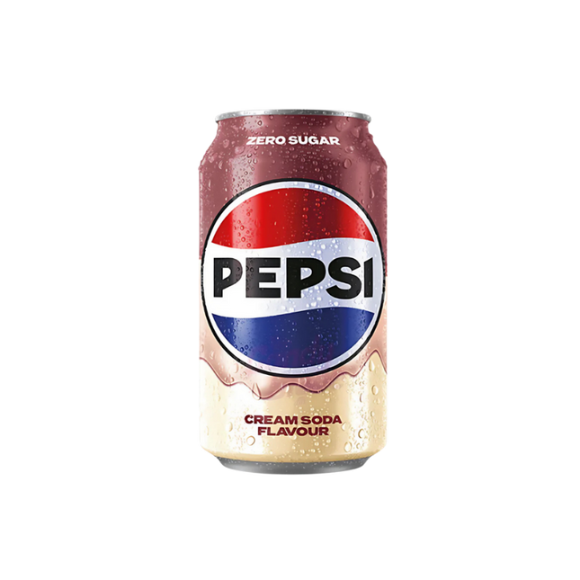 Pepsi Zero Sugar Cream Soda 24 x 330ml