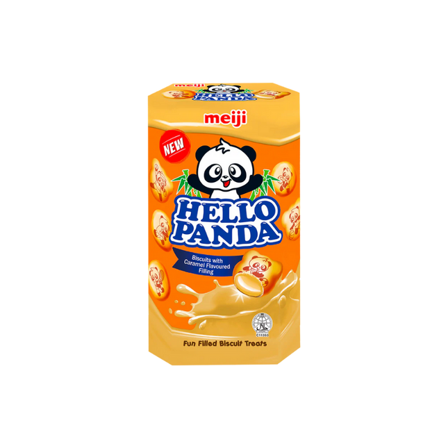 Meiji Hello Panda Caramel 10 x 43g