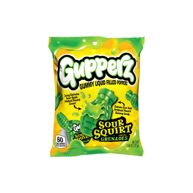 Gupperz Grenades Sour Squirt 12 x 72g