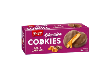 Bergen Obsession Cookies Salty Caramel 18 x 128g