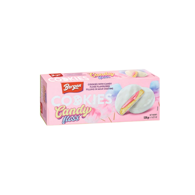 Bergen Candy Floss Cookies 18 x 128g