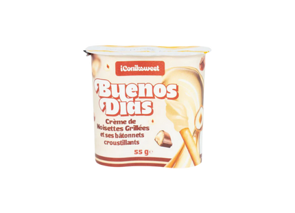 Buenos Dias Grilled Hazelnut Cream Sticks 12 x 55g