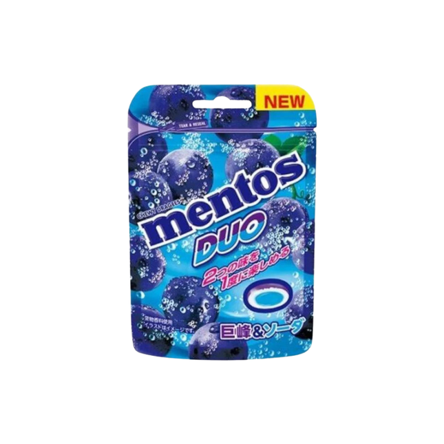 Mentos Duo Kyoho Grape & Soda 10 x 45g