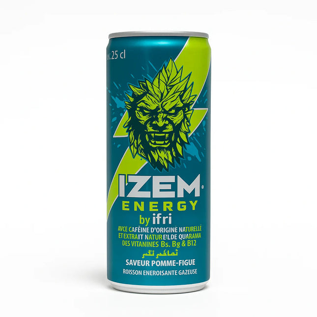 IZEM Energy Pomme Figue 250ml x 12