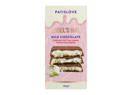 Patislove Dubai Milk Chocolate Angel's Hair 10 x 180g