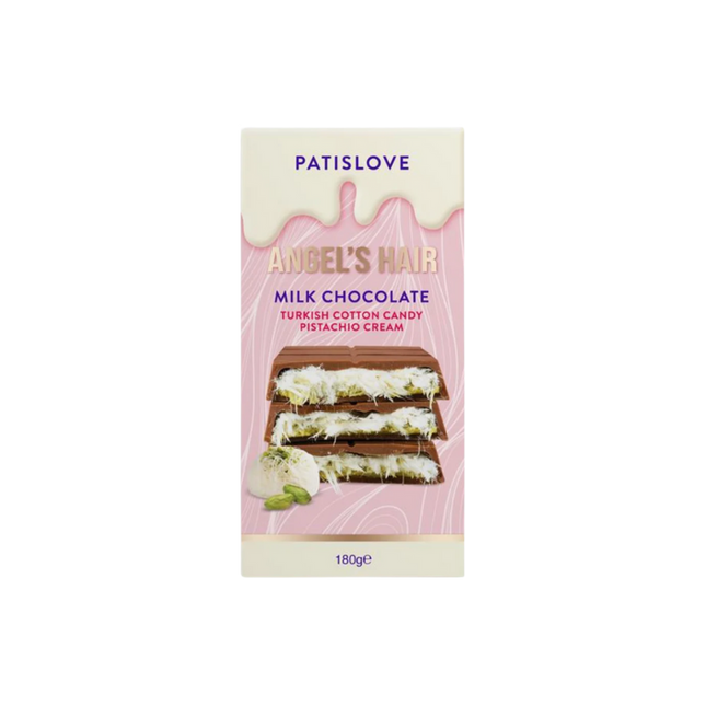 Patislove Dubai Milk Chocolate Angel's Hair 10 x 180g