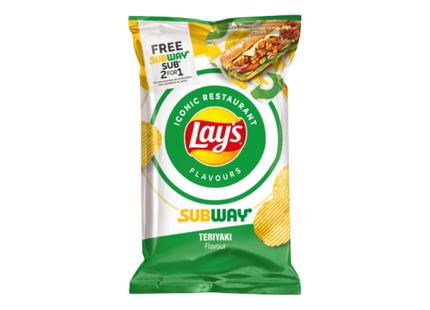 Lay's Subway Teriyaki 9 x 150g